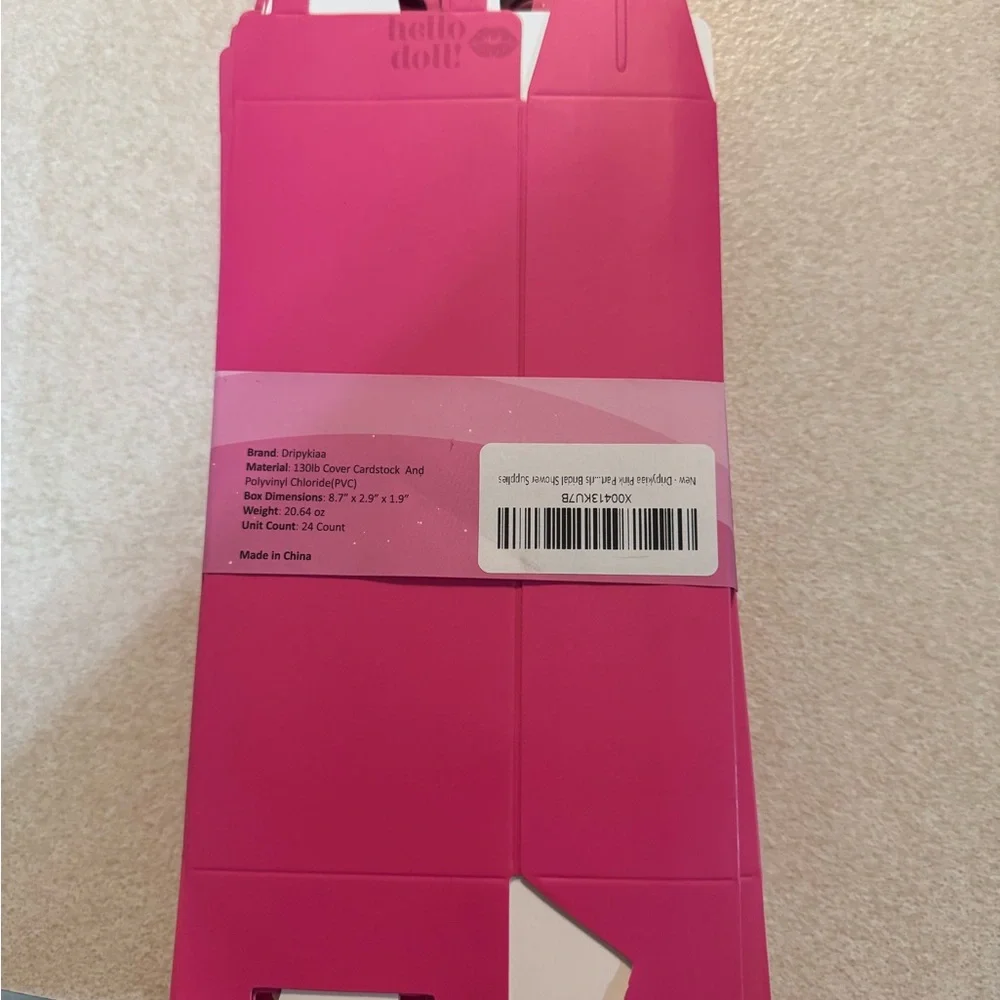 Barbie Pink Party Favor Boxes